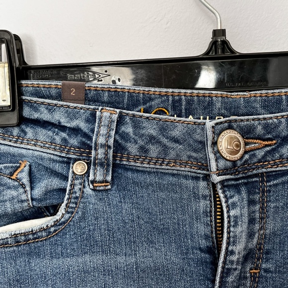 💛 SALE (2/$30) LC Lauren Conrad Straight Leg Skinny Jeans (2) - Picture 2 of 4